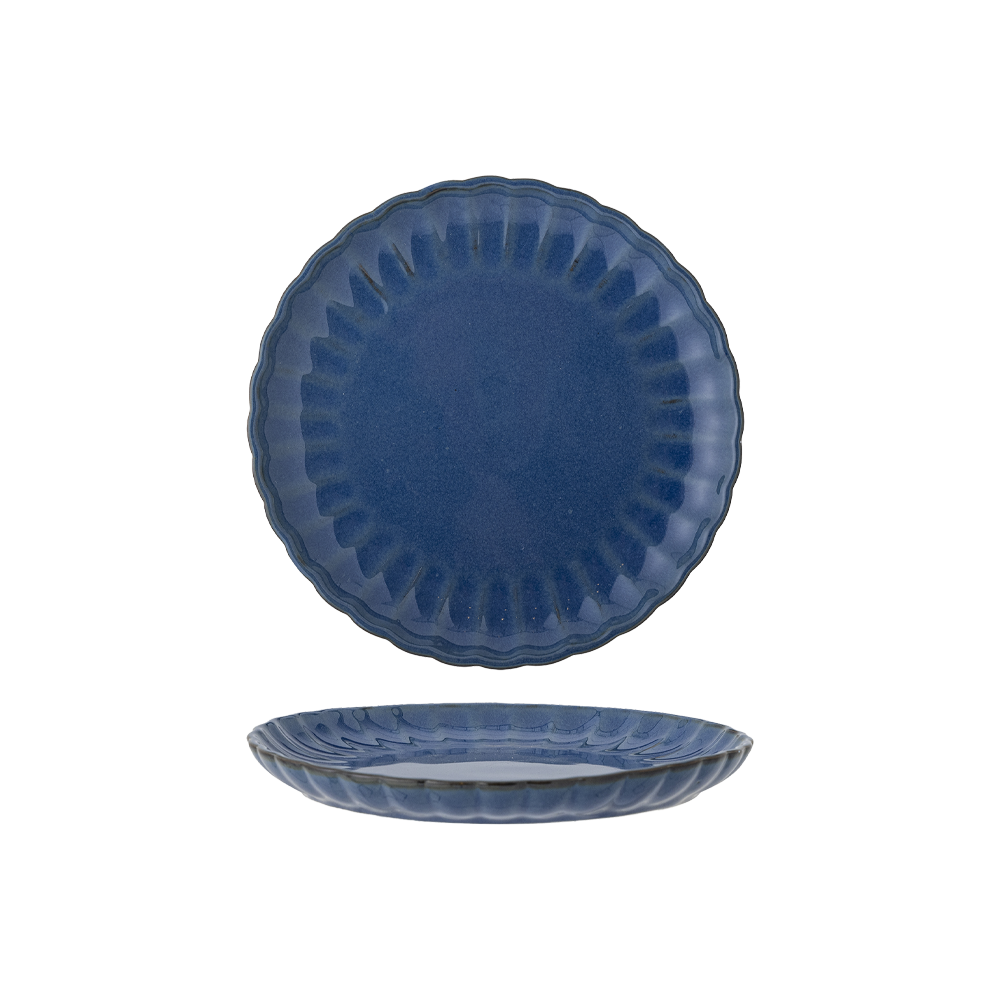 Latina tallerken 20 cm - Mørkeblå