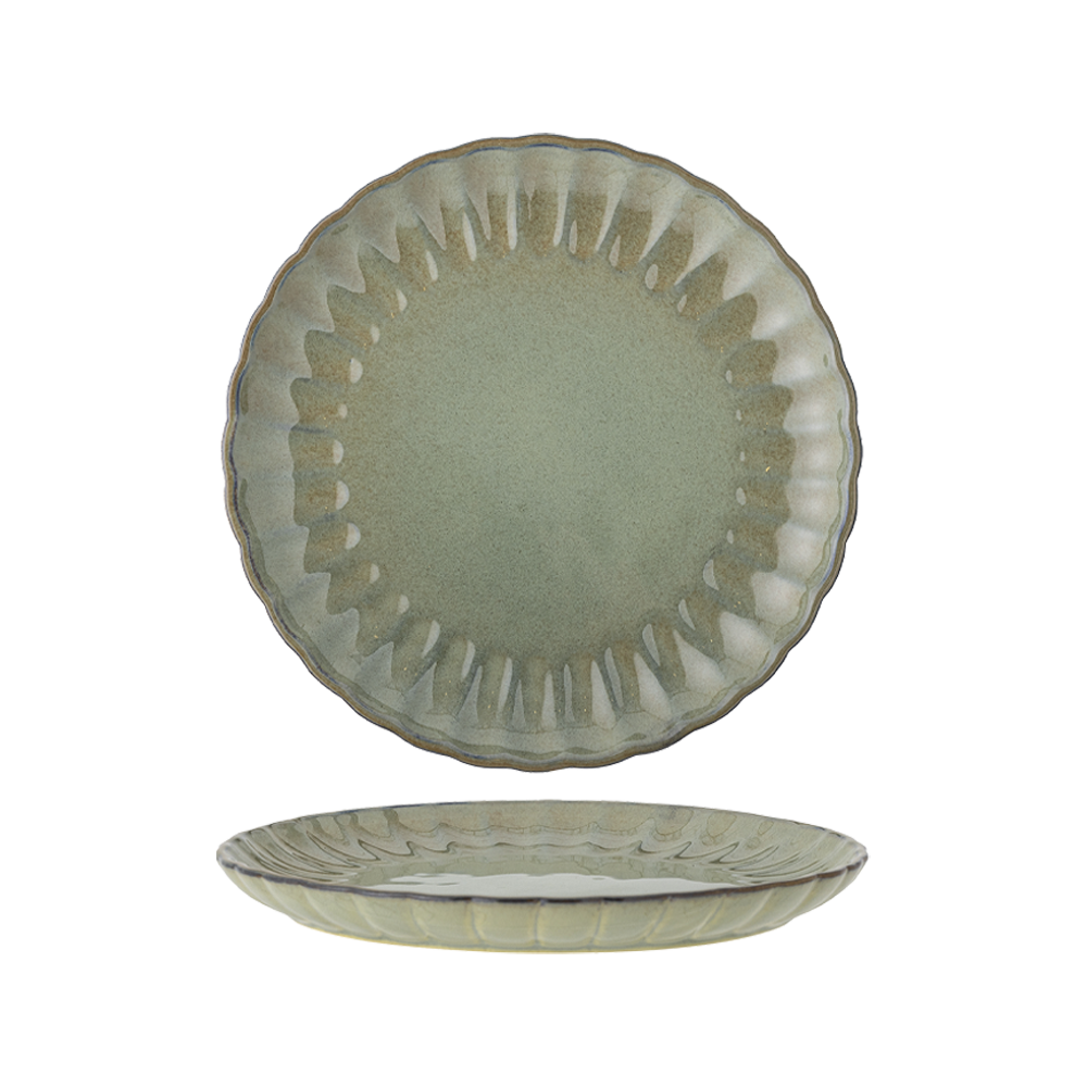 Latina tallerken 27 cm - Grøn