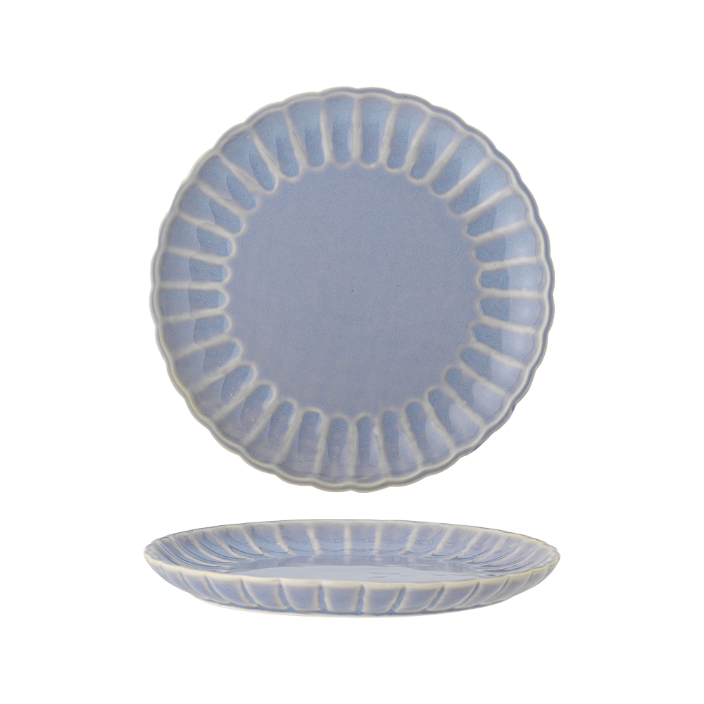 Latina tallerken 27 cm - Lyseblå