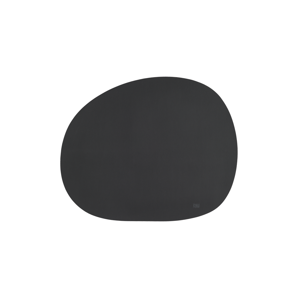 Raw Silikone dækkeserviet - Sort billede