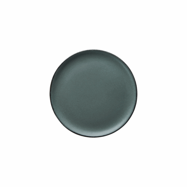 Aida Raw frokosttallerken i Northern Green set ovenfra
