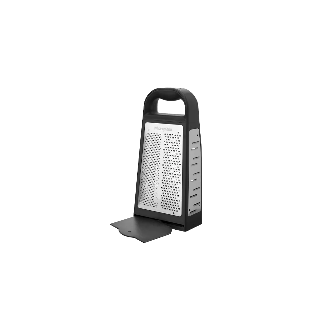 Microplane box rivejern med udtagelig bakke