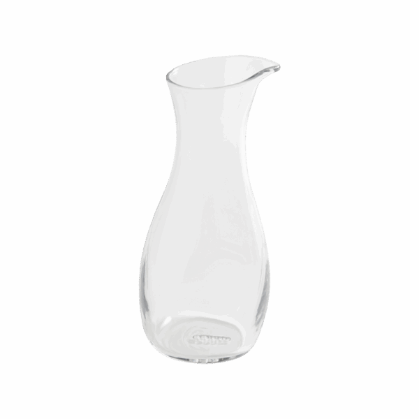 Vandkaraffel i klar glas i serien Furo fra Muubs