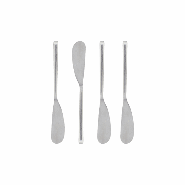 4 smøreknive i rustfrit stål fra Nicolas Vahe