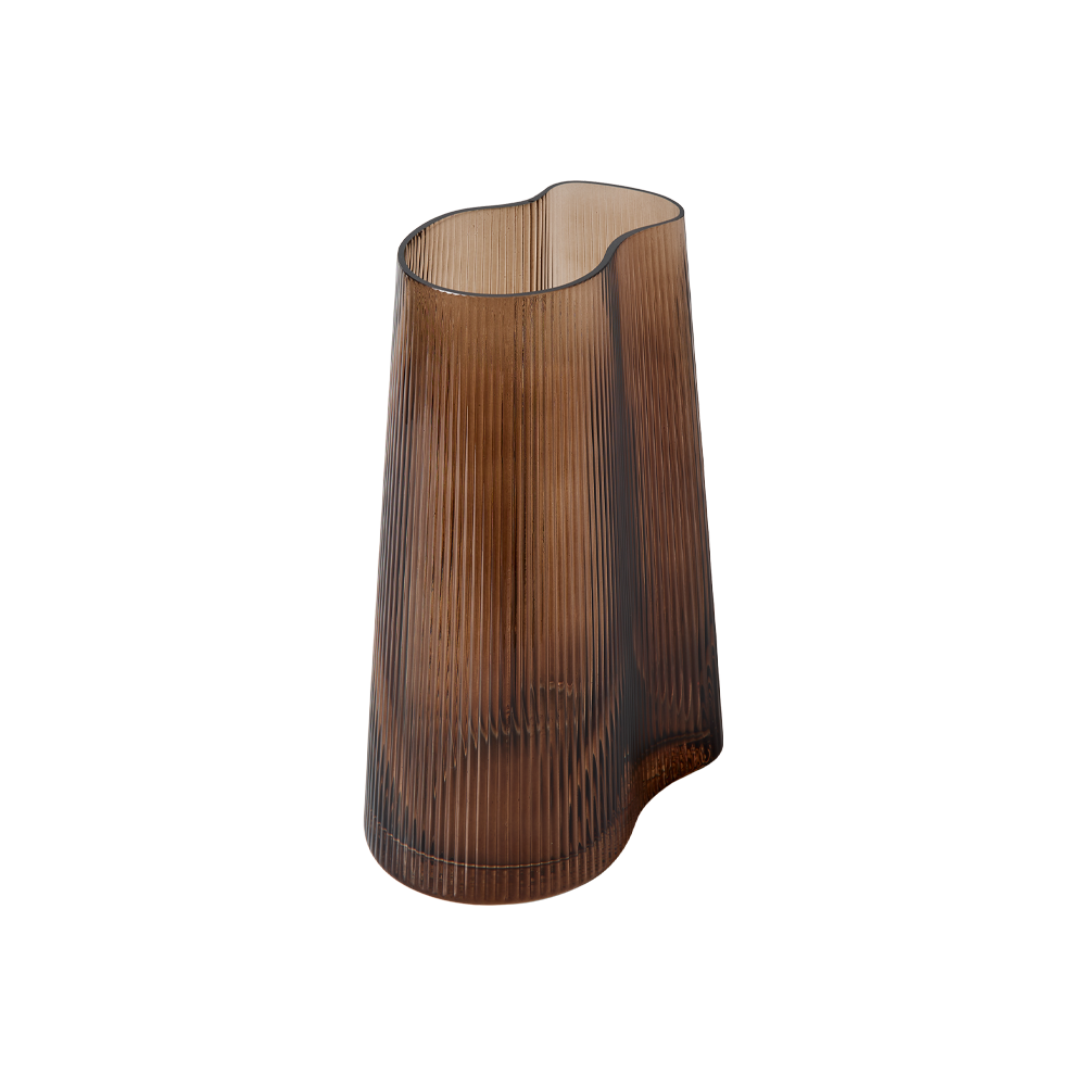 MUUBS Ripe vase Smoked brown, 26 cm