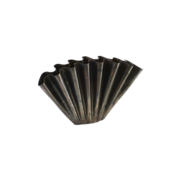 Stor House Doctor Flood vase i antik brun