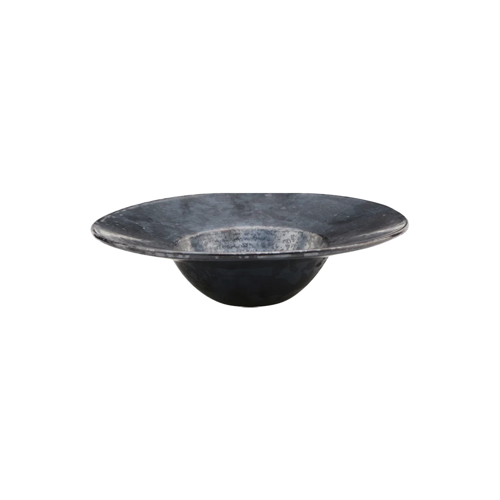 Pion pastatallerken Ø25 cm - Sort/brun billede