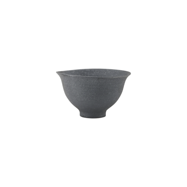 House Doctor Pion høj skål 14,5 cm i sort/brun