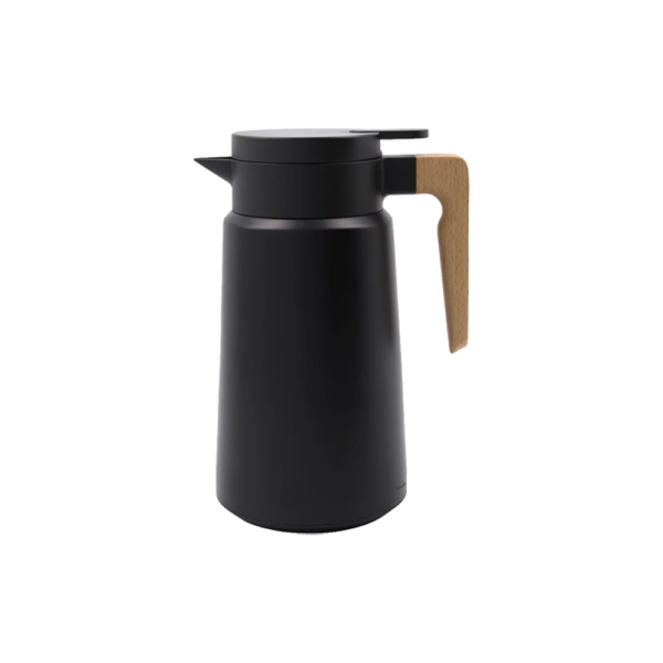 House Doctor Cole termokande 1,8 liter i sort med bøgetræshåndtag