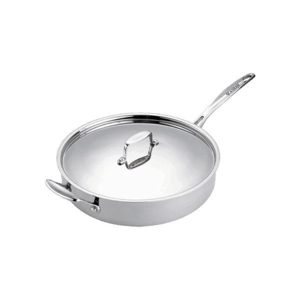 Scanpan Fusion 5 sauterpande i rustfrit stål med låg