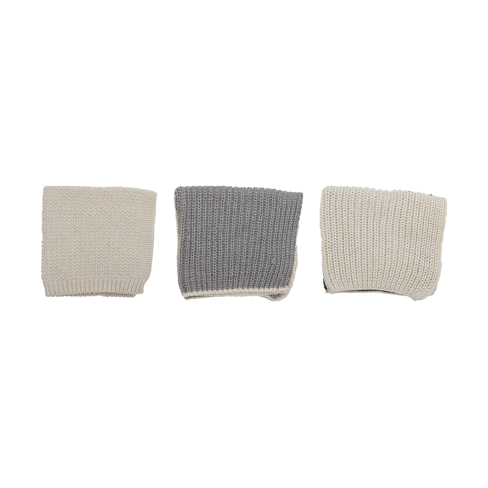 3 stk Creative Collection Odette karklude i 100 % bomuld