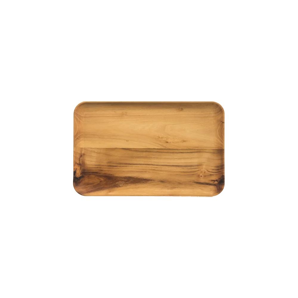Aida Raw Teak middagstallerken