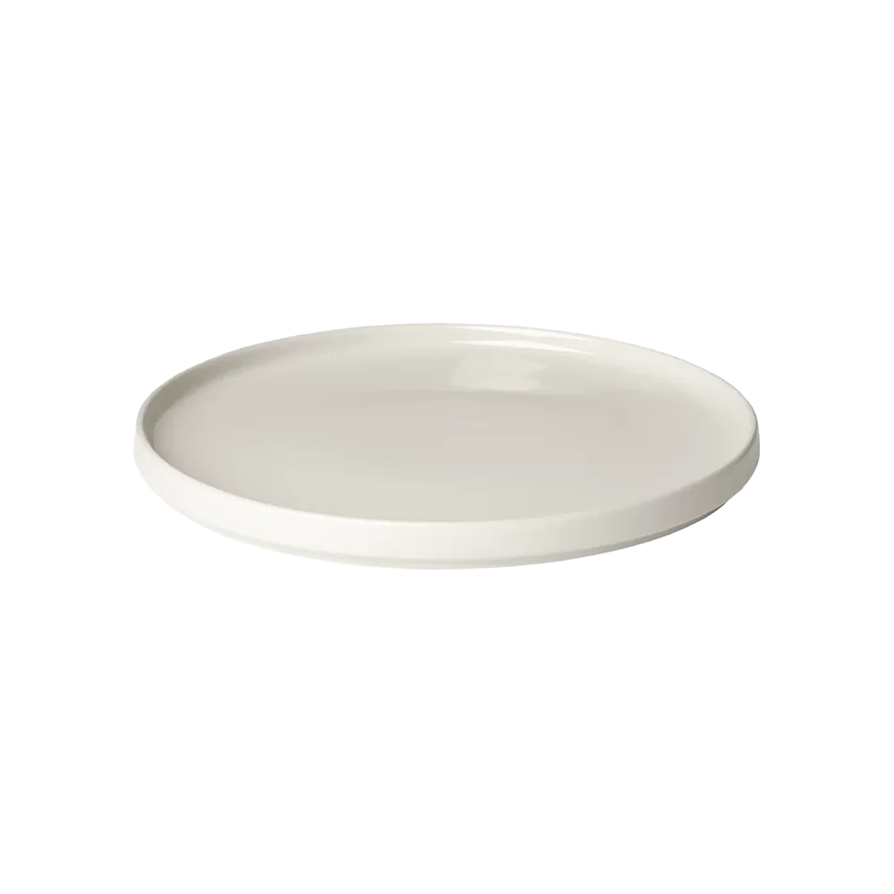 Blomus Pilar middagstallerken Ø27 cm i Moonbeam