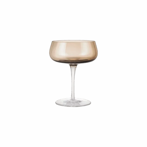 brun champagneskål