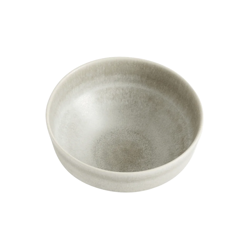 Ceto morgenmadsskål i farven soft grey fra Muubs set ovenfra