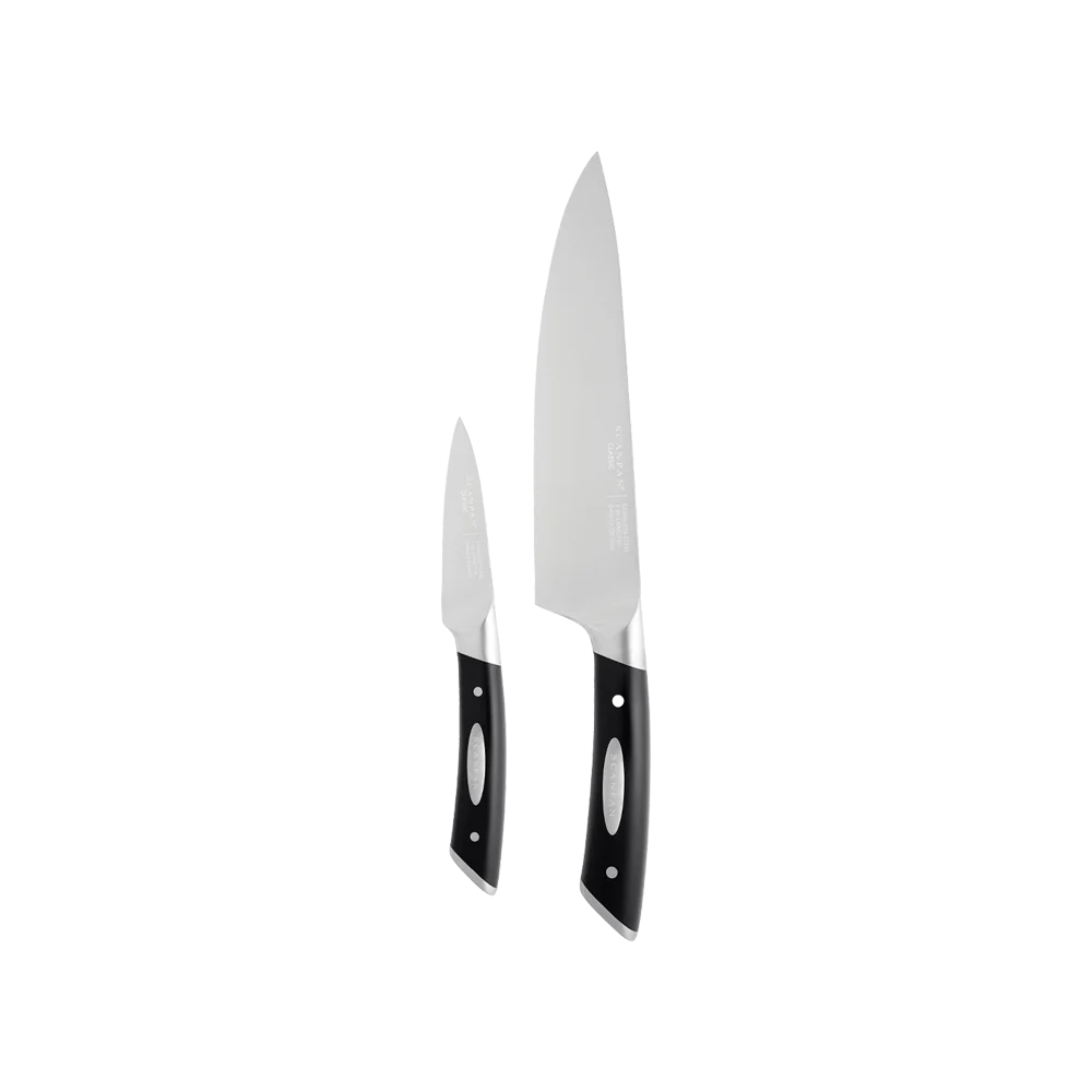 Scanpan Classic knivsæt med kokkekniv og urtekniv