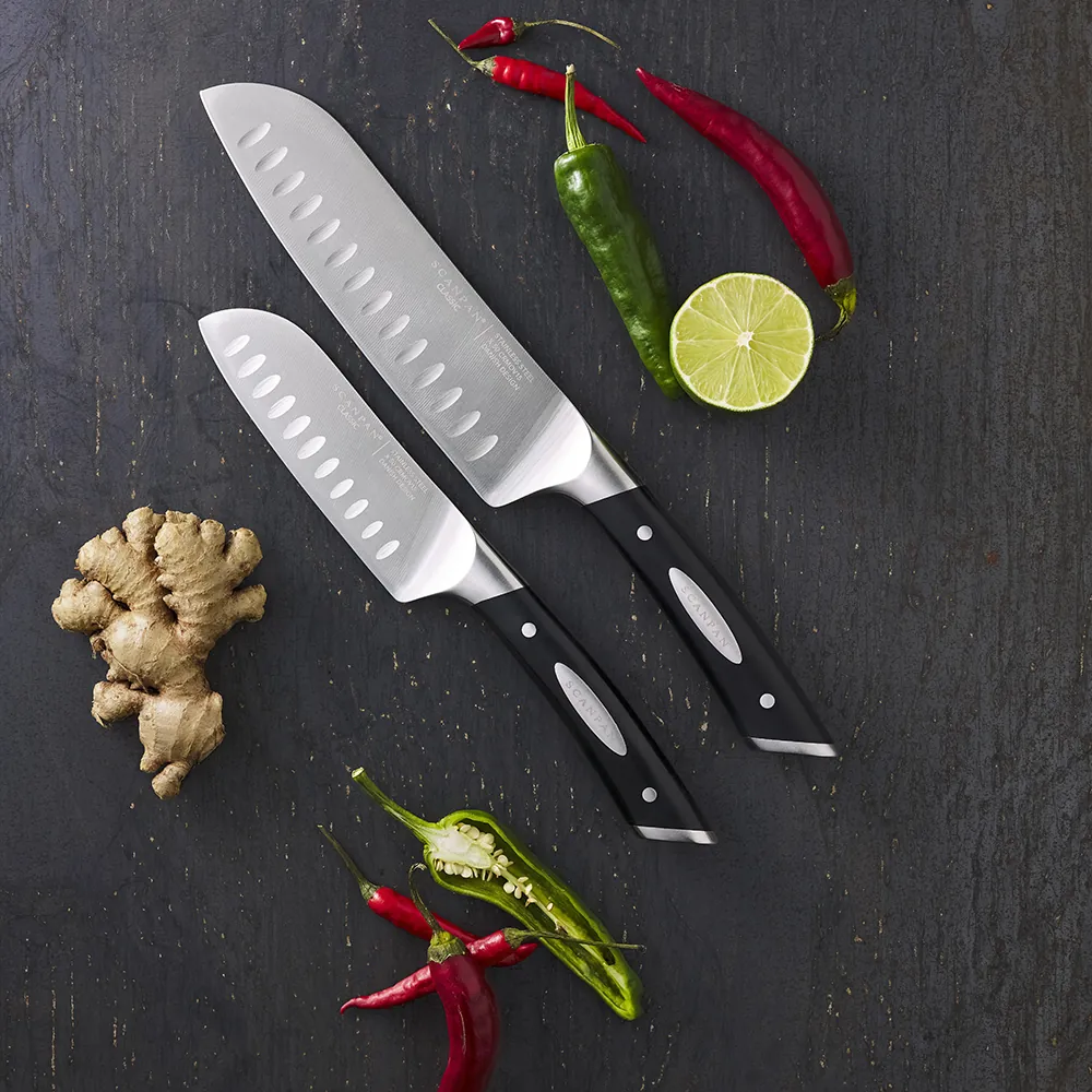 Scanpan Classic santokukniv 18 cm og 12,5 cm