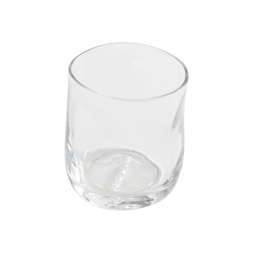 Vandglas S i klar glas i serien Furo fra Muubs