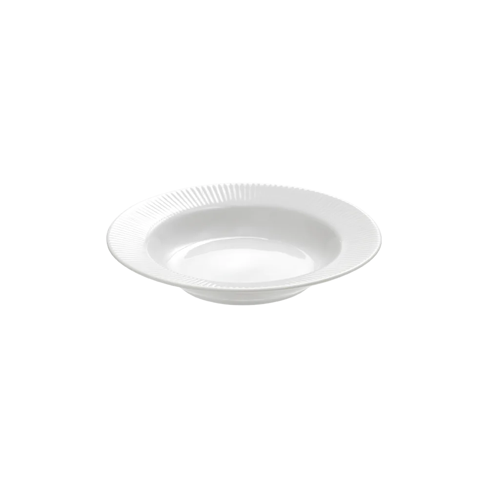 Aida Groovy porcelæn suppetallerken Ø22 cm
