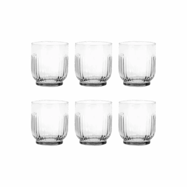 Groovy vandglas 6-pak