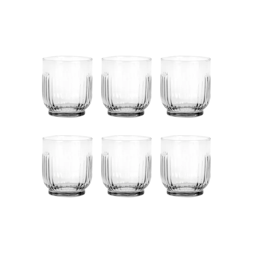 Groovy vandglas 6-pak