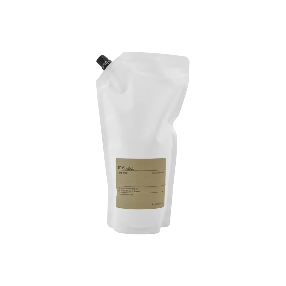 Meraki Blossom Breeze opvaskemiddel refill pose
