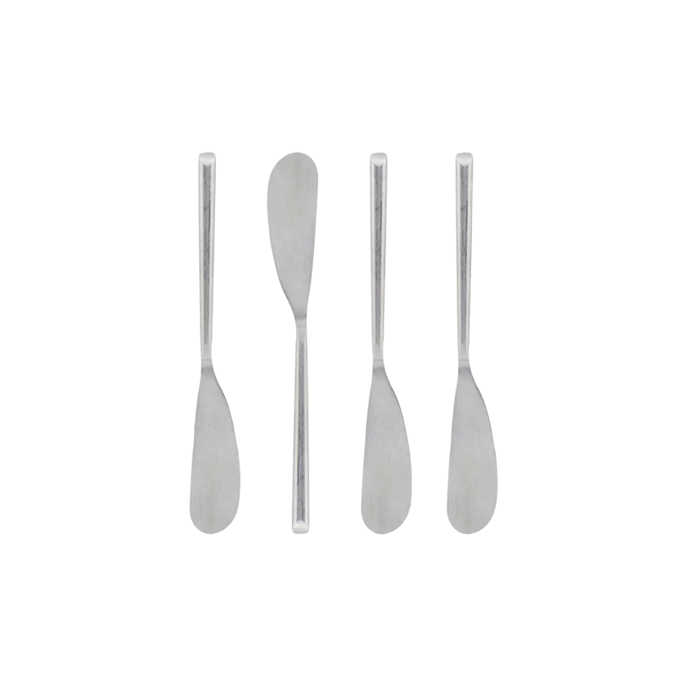 4 smøreknive i rustfrit stål fra Nicolas Vahe