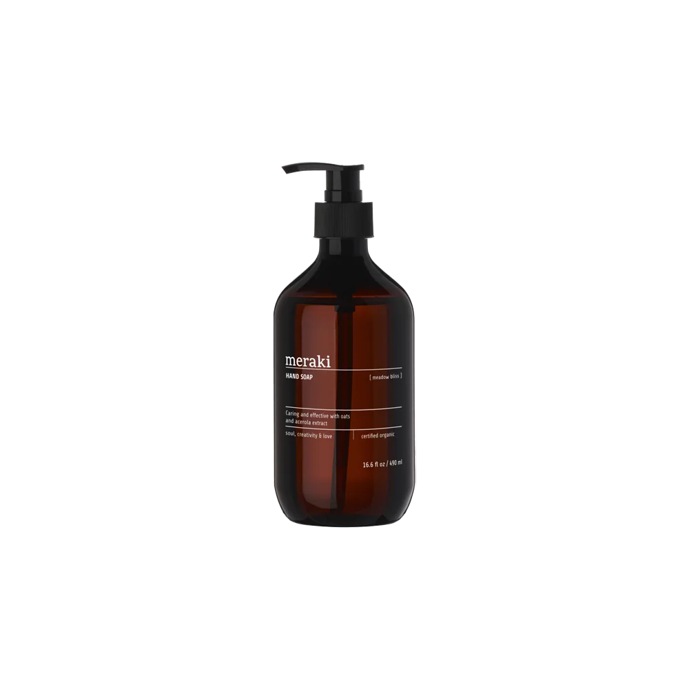 Flaske med Meraki Meadow bliss håndsæbe 490 ml
