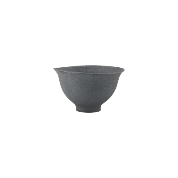 House Doctor Pion høj skål 14,5 cm i sort/brun