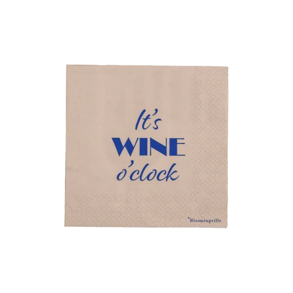 Bloomingville Wine serviet citat